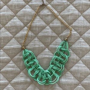 Beaded green necklace!